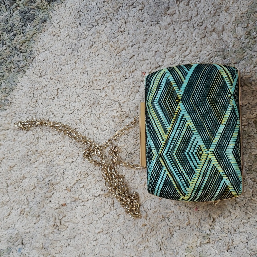 La Regale small hand bag, Green